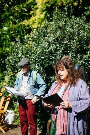 Members of the IsamBards poetry group
