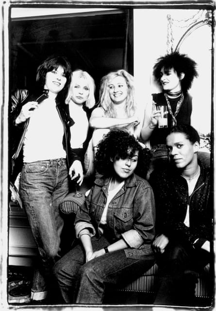 Clockwise from left: Chrissie Hynde, Debbie Harry, Viv Albertine, Siouxsie Sioux, Pauline Black and Poly Styrene.