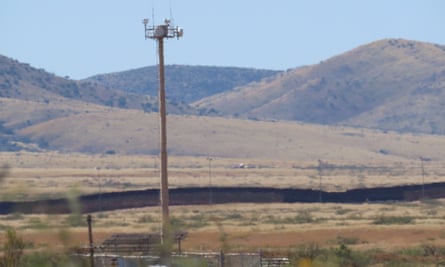 A remote video surveillance system in Cochise county, Arizona.