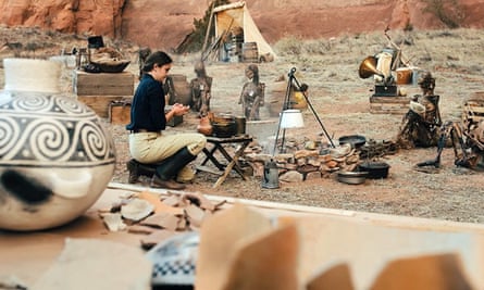 Stills from Canyon del Muerto, Abigail Lowry as Morris