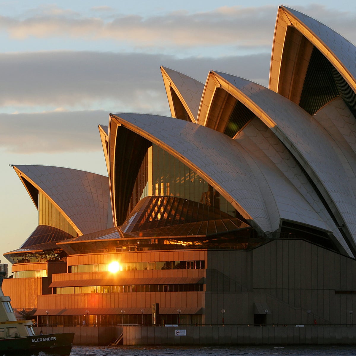 Sydney Opera House Construction