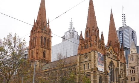 St Paul's Cathedral in Melbourne.