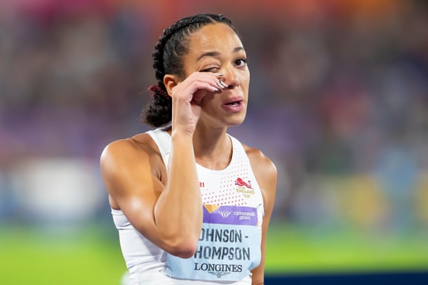 ‘This is for her’: Johnson-Thompson follows family loss with heptathlon gold | Commonwealth Games 2022 & More Breaking News 1 Katarina Johnson-Thompson finished with a comparatively low winning score.