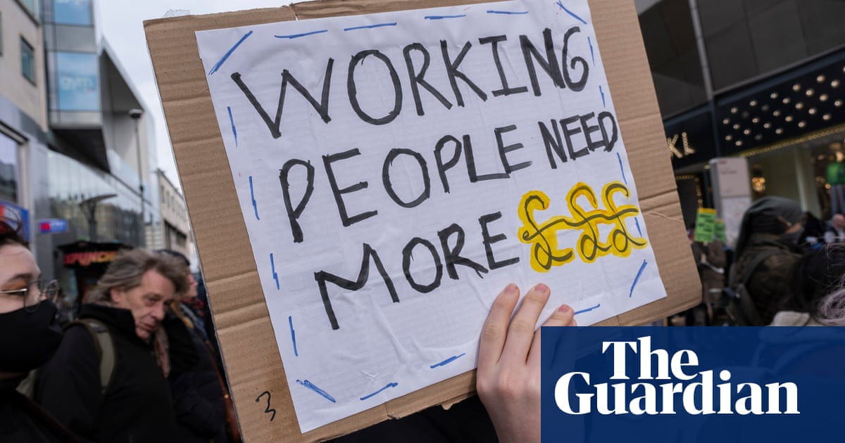 Tens of thousands expected to march in London over cost of living crisis