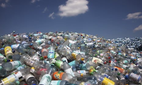 Plastic bottles. Theresa May has branded plastic waste an environmental scourge.