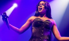 Azealia Banks performing at the O2 Ritz, Manchester.