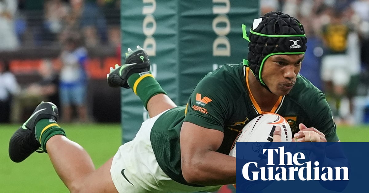 Flying Kurt-Lee Arendse helps South Africa clinch New Zealand series
