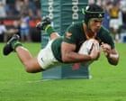 Flying Kurt-Lee Arendse helps South Africa clinch New Zealand series