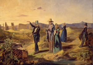 Engländer in der Campagna by Carl Spitzweg.