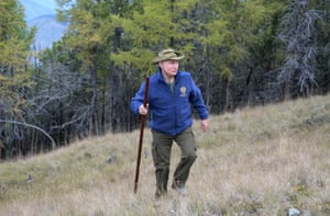 Putin in Siberia