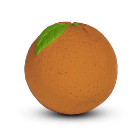 Oli & Carol Orange Baby Ball