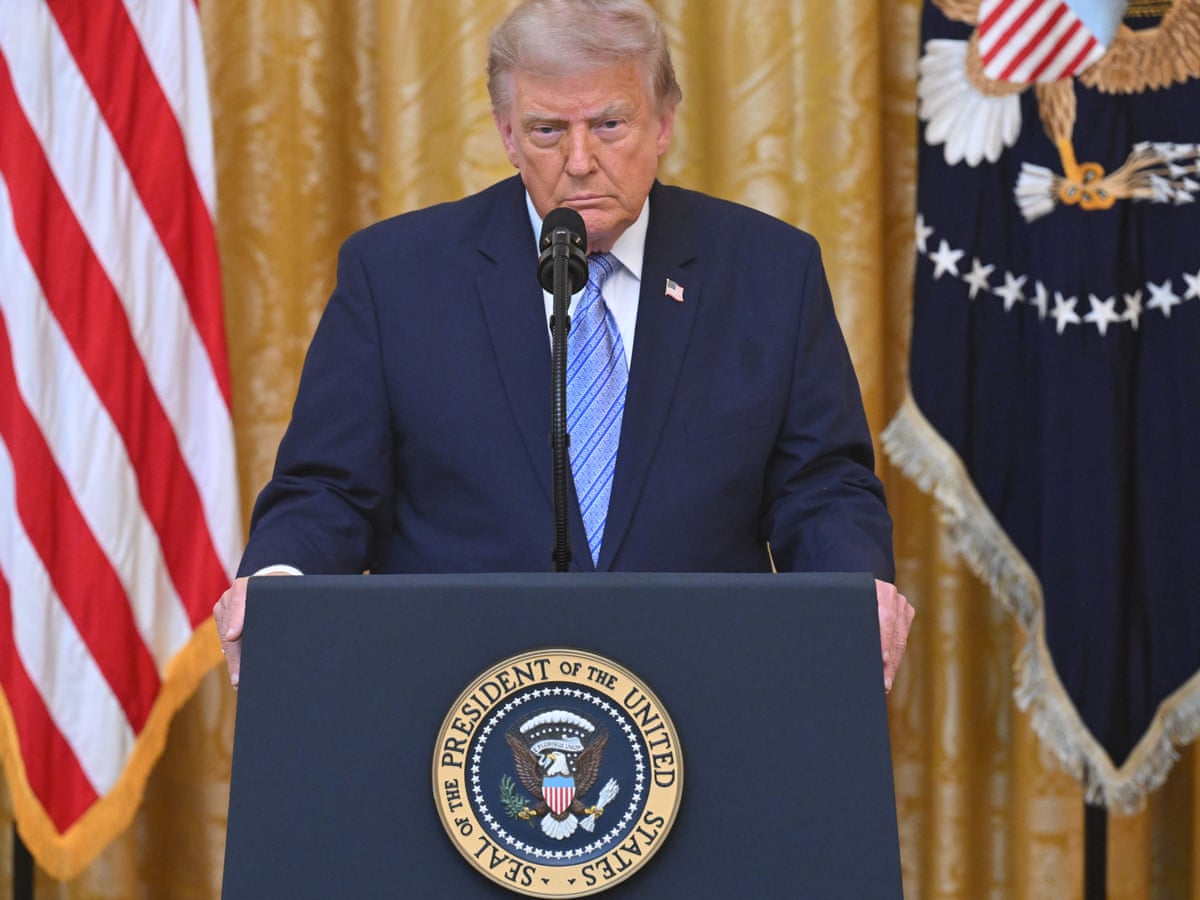 Trump speech lays groundwork for him to tamper with midterm results, critics warn | Donald Trump | The Guardian