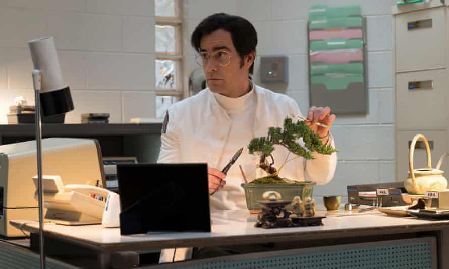 Weird science … Justin Theroux as Maniac’s Dr James K Mantleray.