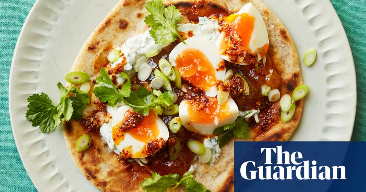 Elly Curshen's quick weeknight recipes for using up leftover greens, bread and vegetables