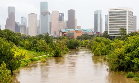 Hurricane Harvey hit Houston in August 2017, dropping as much as 60 inches of rain on the metropolitan area.