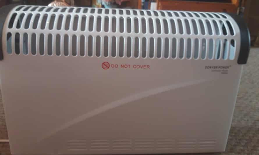 Charlotte Armstrong bought a plug-in heater. In winter it follows her from room to room.