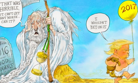 2017: the year of the Donald – cartoon