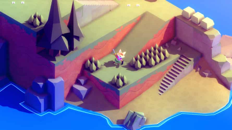 Screenshot from the tunic video game