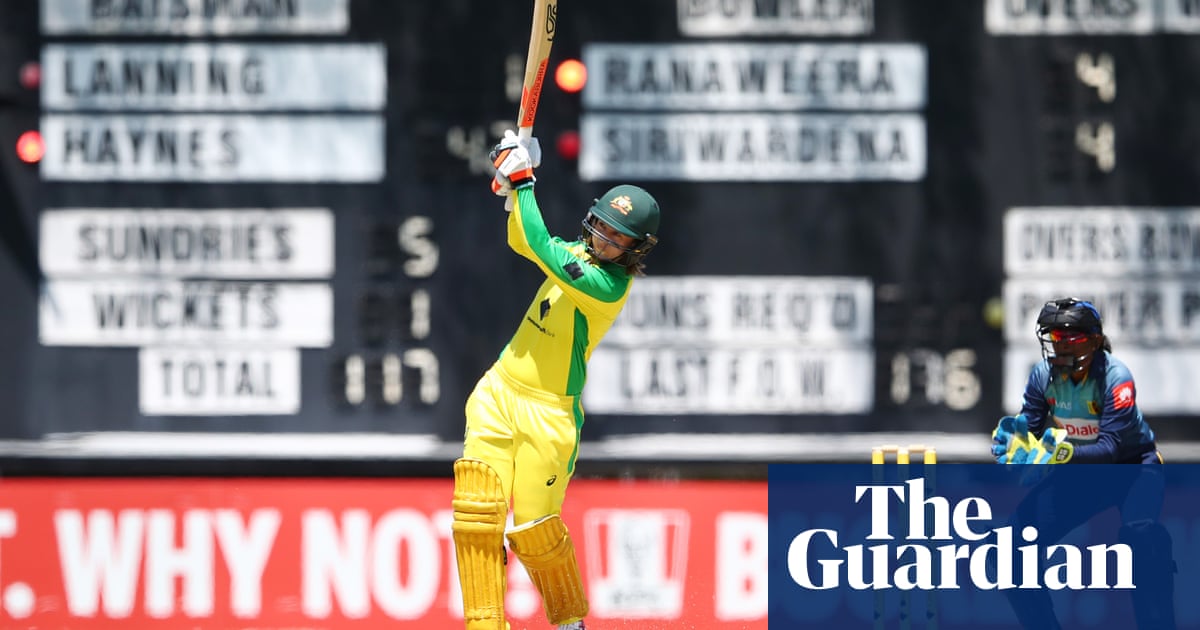 Rachael Haynes and Jess Jonassen star in Australia ODI win over Sri Lanka