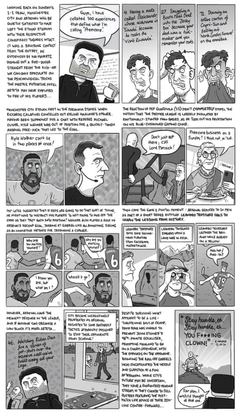David Squires on Manchester City 2-2 Arsenal, panel 1