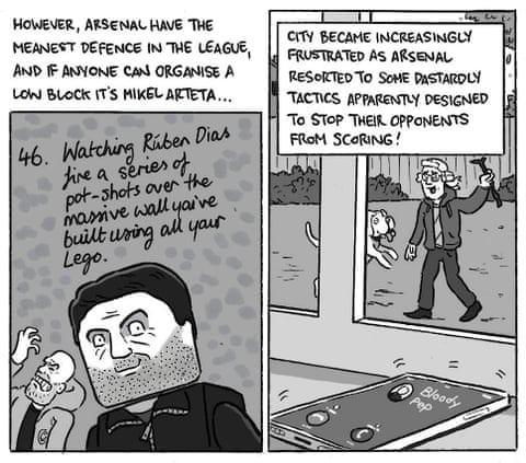 David Squires on Manchester City 2-2 Arsenal, panel 7