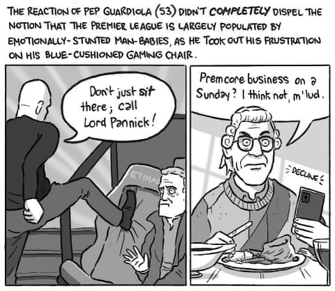 David Squires on Manchester City 2-2 Arsenal, panel 4