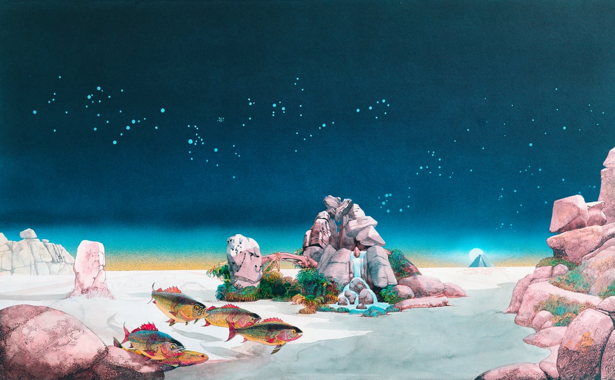 The weird worlds of Roger Dean, prog rock's artist in residence | Music