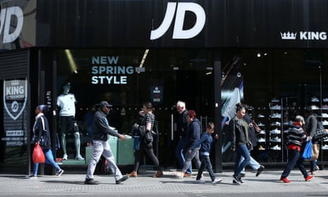 JD Sports store in London