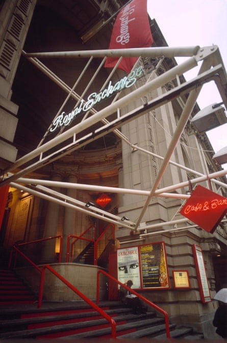 The entrance to the theatre in 1990.