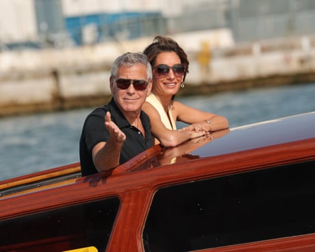 George Clooney says his children have a 'much better life' being raised in France than LA | George Clooney | The Guardian