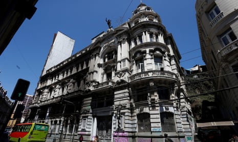 El Mercurio newspaper offices in Valparaiso. In May, the newspaper ran a similar piece, also in its ‘society’ section, on the life and times of Rudolf Hess.