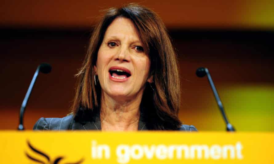 Lynne Featherstone speaks at the Liberal Democrat conference in 2011