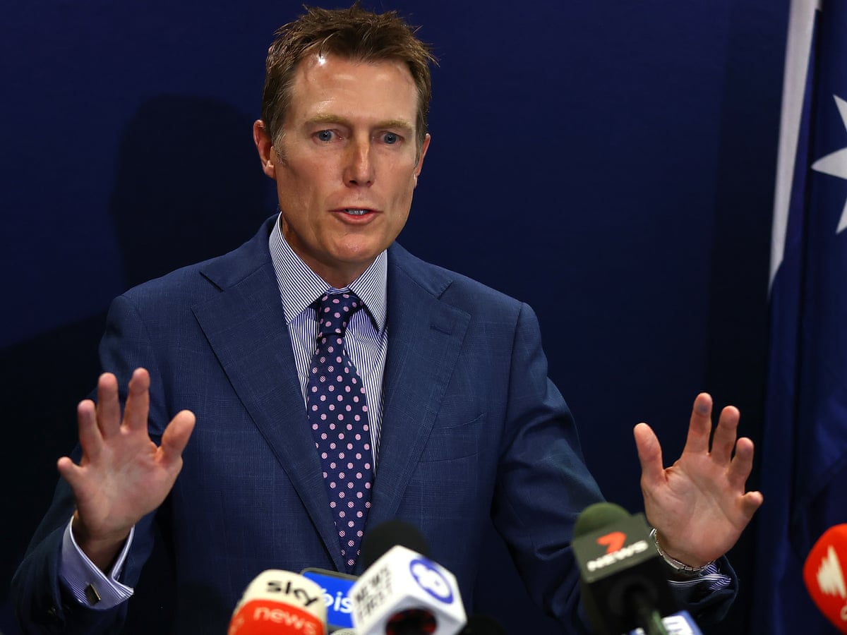 Christian porter news conference today