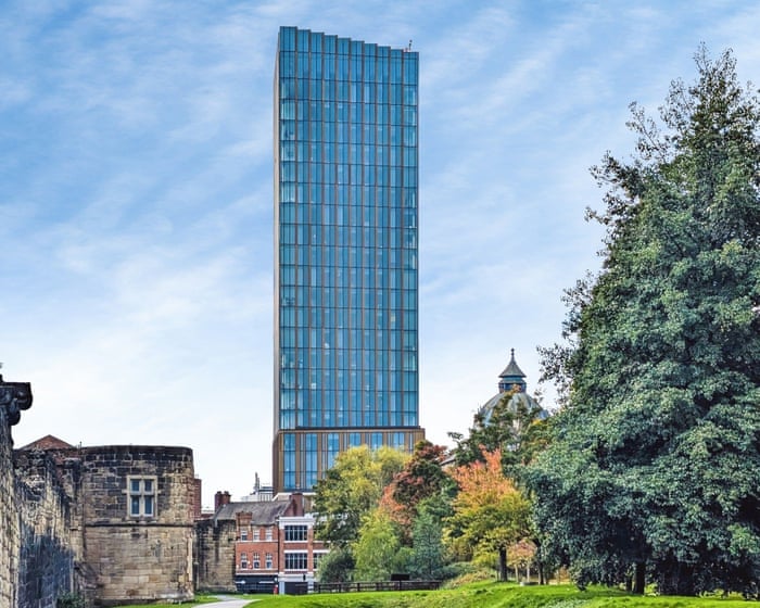 Homes for sale in landmark towers in England and Scotland – in pictures