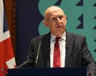 John Healey says Labour infighting puts government’s credibility at risk