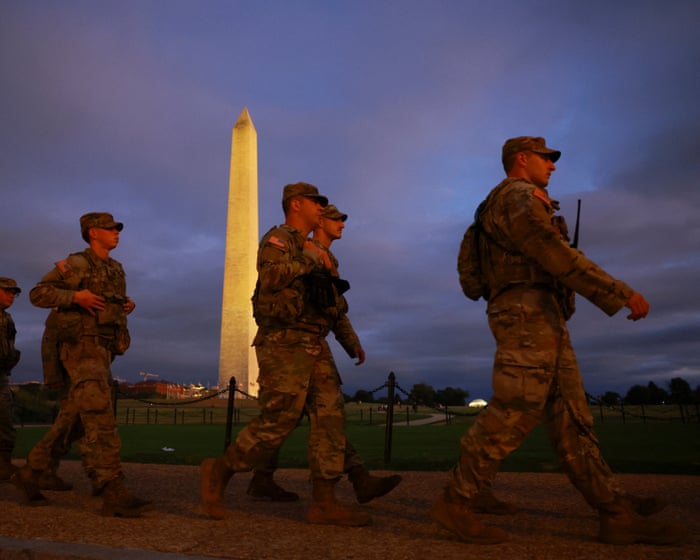 Trump targets Chicago and New York as Hegseth orders weapons for DC troops