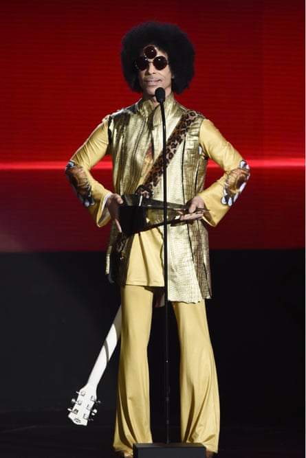 The full look: Prince at the AMAs.