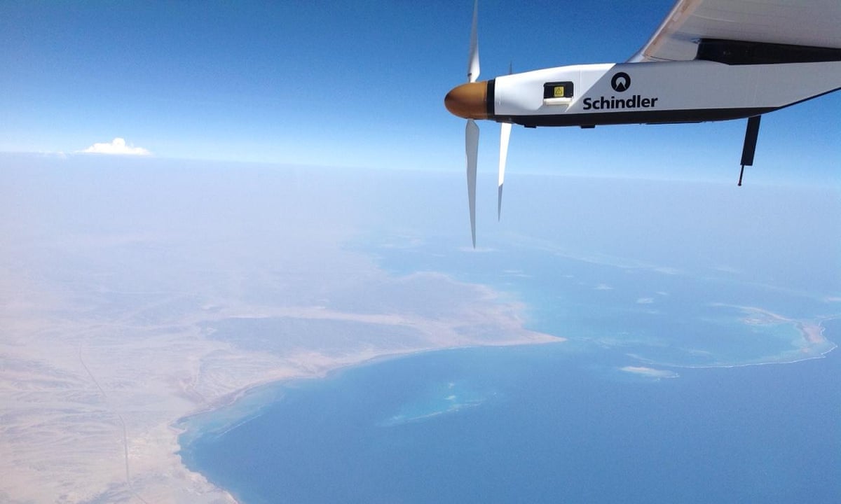 Solar Plane Makes History After Completing Round The World Trip Environment The Guardian