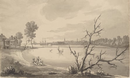 A view of Philadelphia in 1777 by the artist Archibald Robertson.
