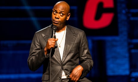 Dave Chappelle in his Netflix special The Closer.