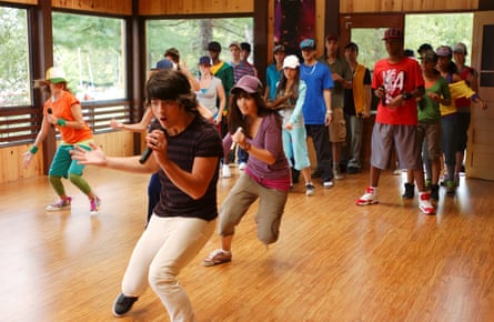 Joe Jonas in Camp Rock.