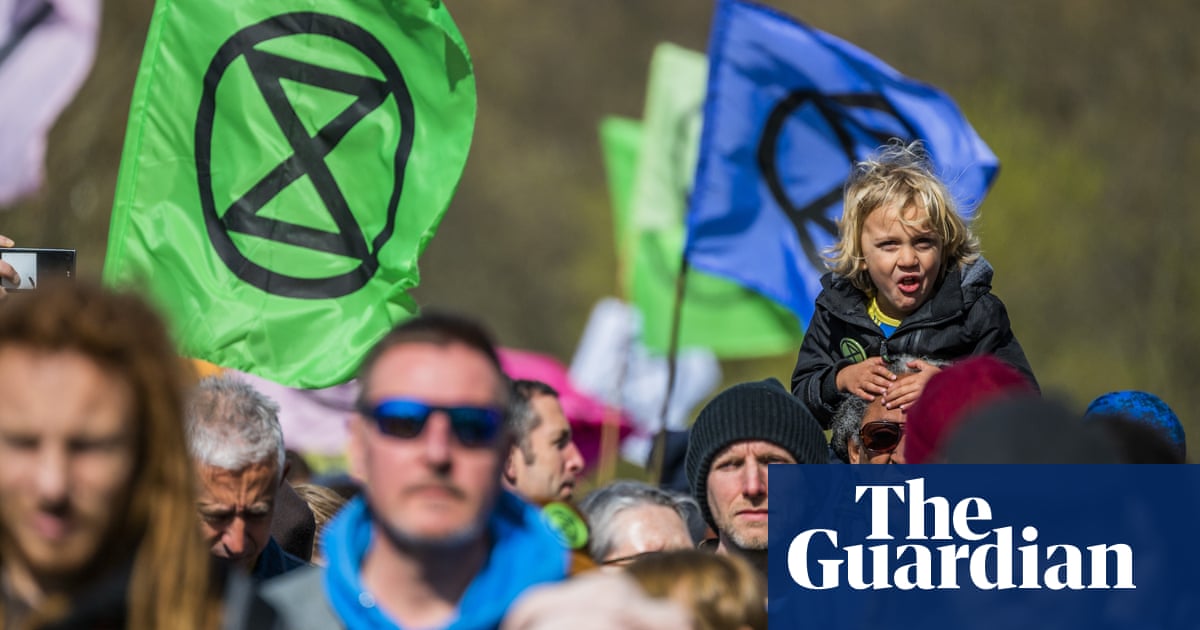 Extinction Rebellion stages mass protest in central London