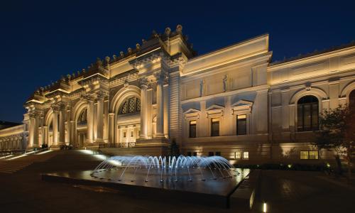 No state subsidies … the Met’s facade.