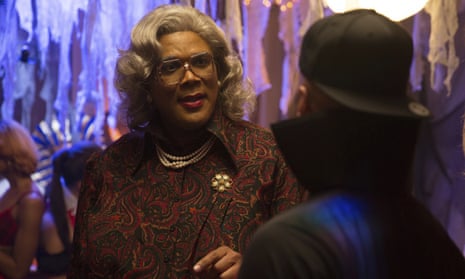 Tyler Perry’s latest movie about a tough-talking grandmother remained No 1 for a second straight week with an estimated $16.7m.