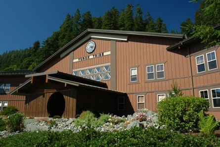 Yurok tribal headquarters in Klamath, California.
