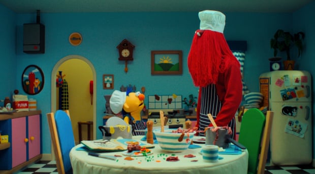 Food for thought… Yellow Guy And Red Guy cooking.