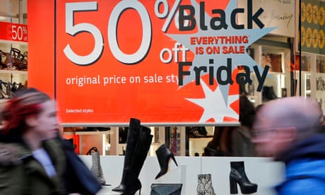 shoppers go to town as uk rings in biggest ever black friday sales day black friday the guardian