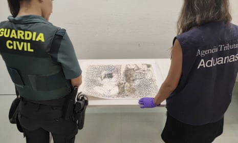 Spanish customs seize €450,000 Picasso sketch at Ibiza airport | Pablo ...
