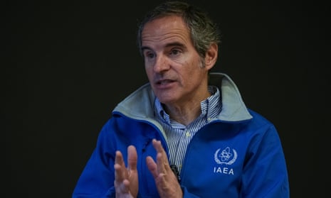 International Atomic Energy Agency (IAEA) Director General Rafael Grossi speaks with Reuters, amid Russia's invasion of Ukraine, in Dnipro, Ukraine 28 March 2023.