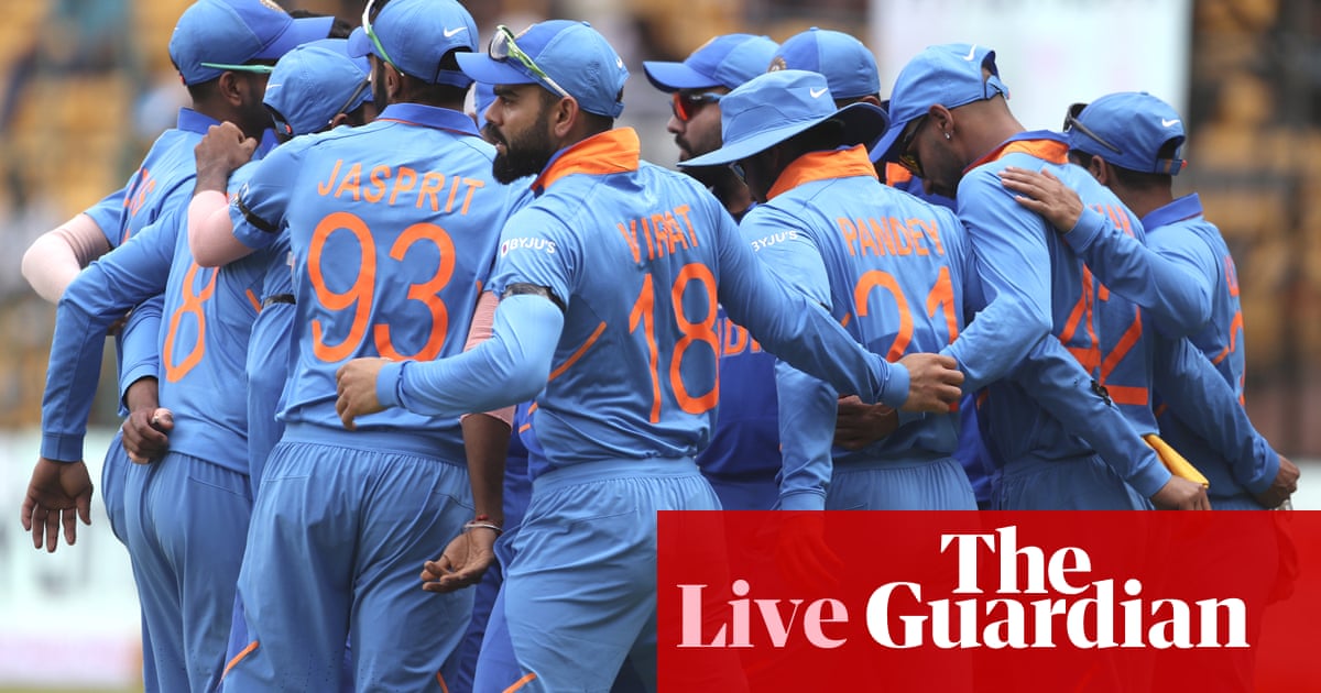 India v Australia: third one-day international – live!